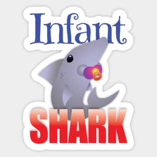 Infant Shark Sticker